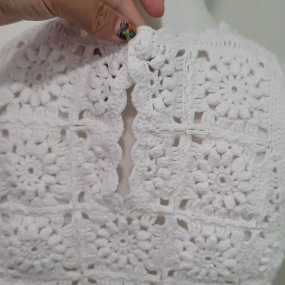 NWOT Show Me Your MuMu Laguna Crochet Top - Picture 7 of 11